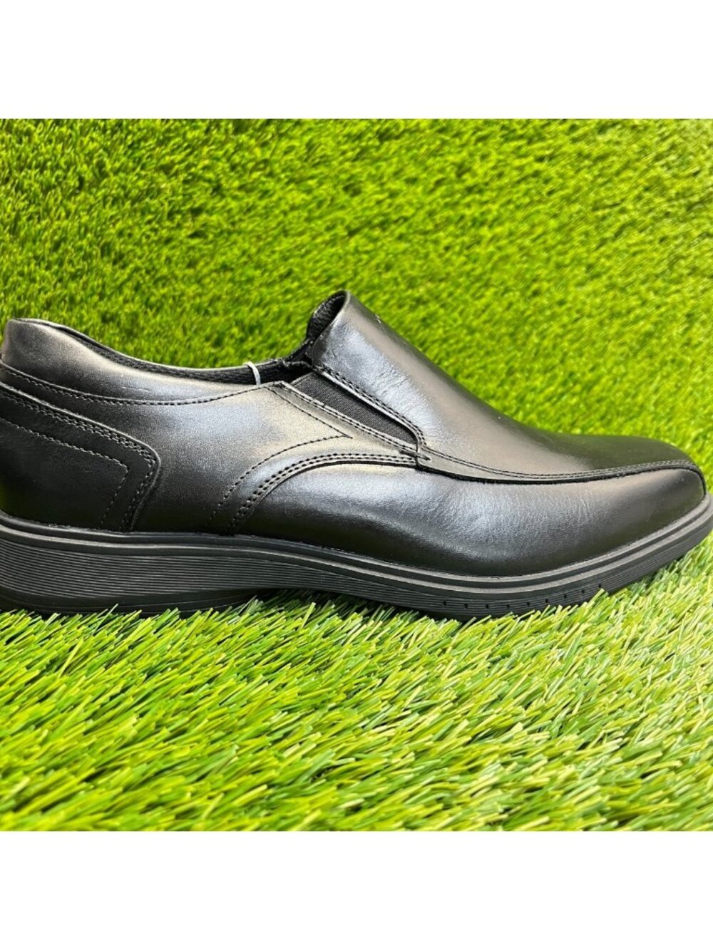 Nunn Bush Kore Pro Mens Size 9.5 Black Casual Classic Bicycle‎ Toe Dress Shoes